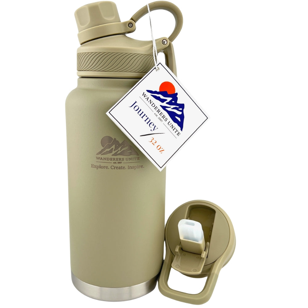 The Journey, 32 oz Stainless Steel Insulated Bottle