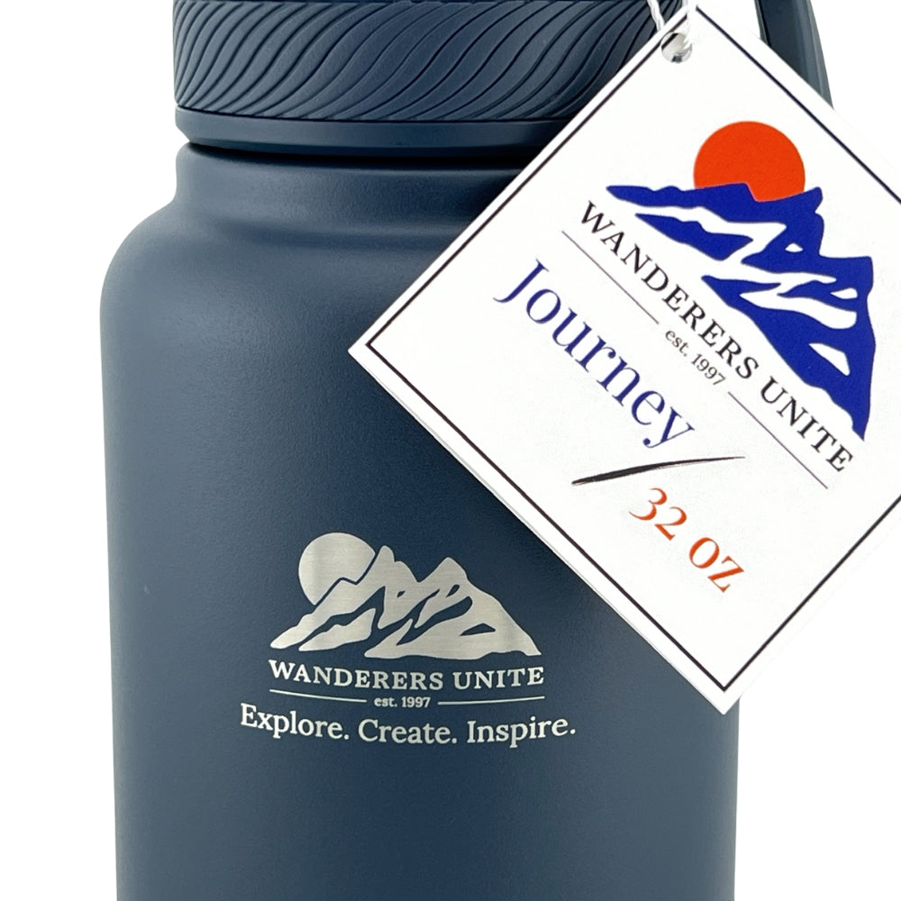 The Journey, 32 oz Stainless Steel Insulated Bottle