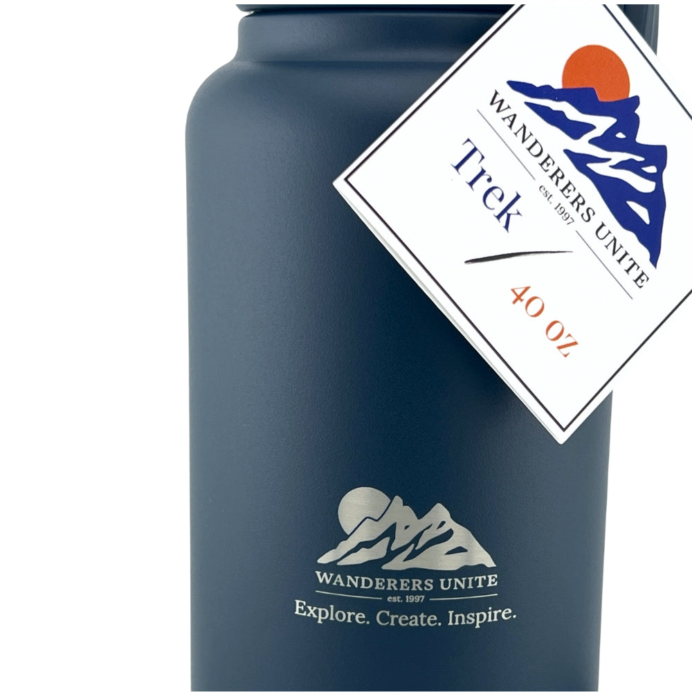 The Trek, 40 oz Stainless Steel Insulated Bottle