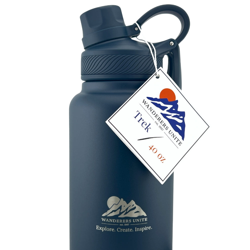 The Trek, 40 oz Stainless Steel Insulated Bottle