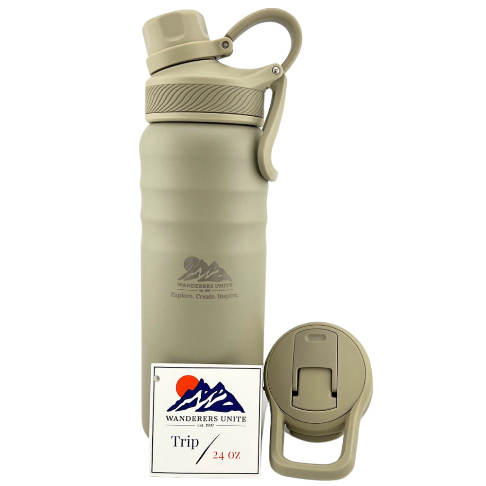 The Trip, 24 oz Stainless Steel Insulated Bottle